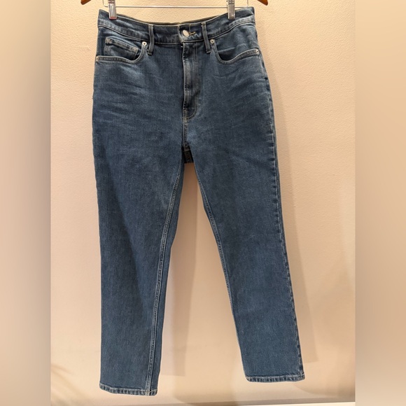 Everlane Dark Blue Cheeky‎ Jeans - Picture 2 of 5